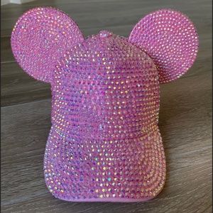 Rare Mickey rhinestone hat
